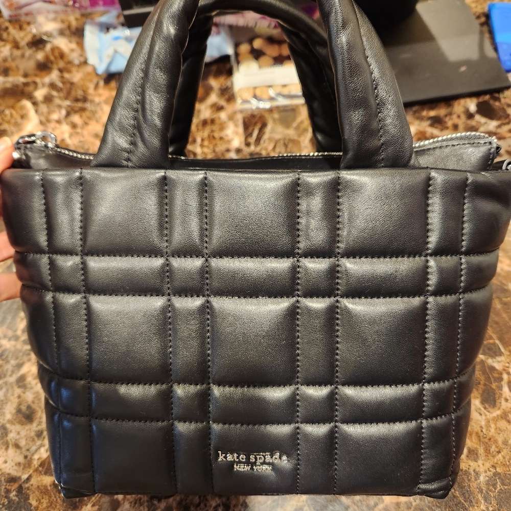 Kate Spade Quilted Leather Softwhere Mini Tote